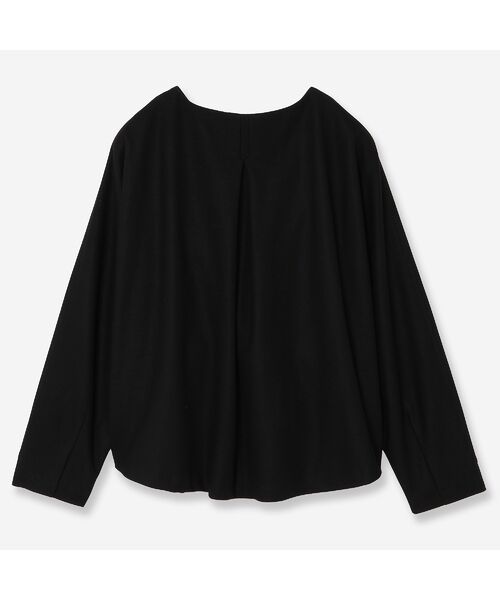 R-ISM / リズム シャツ・ブラウス | 【セットアップ対応・S/M/Lサイズあり】圧縮ウールスムースタックブラウス | 詳細17