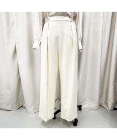 R-ISM / リズム その他パンツ | 【セットアップ対応・S/M/Lサイズあり】圧縮ウールスムースタックワイドパンツ