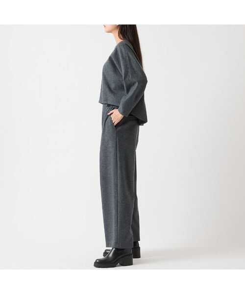 R-ISM / リズム その他パンツ | 【セットアップ対応・S/M/Lサイズあり】圧縮ウールスムースタックワイドパンツ | 詳細11