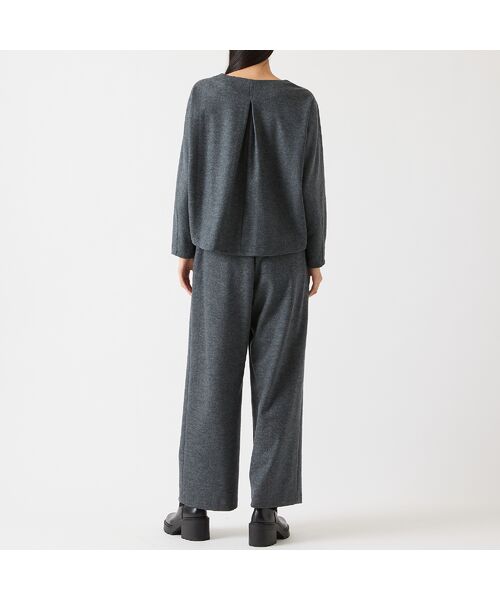 R-ISM / リズム その他パンツ | 【セットアップ対応・S/M/Lサイズあり】圧縮ウールスムースタックワイドパンツ | 詳細12