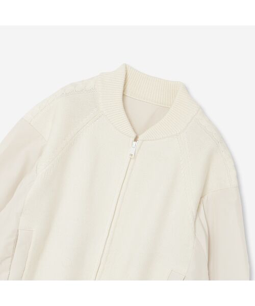 R-ISM / リズム ブルゾン | 中綿タフタコンビニットブルゾン | 詳細2