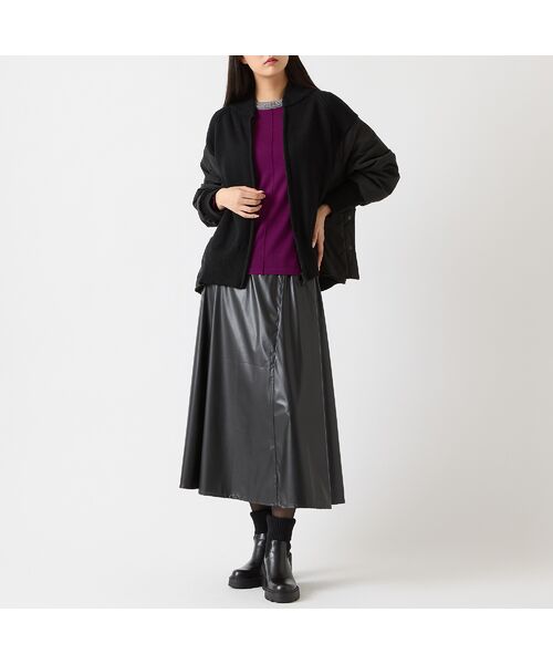 R-ISM / リズム ブルゾン | 中綿タフタコンビニットブルゾン | 詳細8