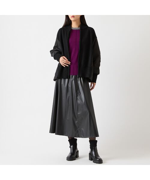 R-ISM / リズム ブルゾン | 中綿タフタコンビニットブルゾン | 詳細9