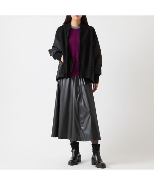 R-ISM / リズム ブルゾン | 中綿タフタコンビニットブルゾン | 詳細11