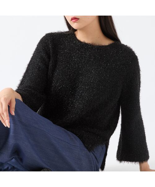 R-ISM / リズム ニット・セーター | 【着映えアイテム・洗える】ラメニットプルオーバー | 詳細1