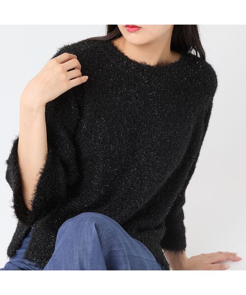 R-ISM / リズム ニット・セーター | 【着映えアイテム・洗える】ラメニットプルオーバー | 詳細4