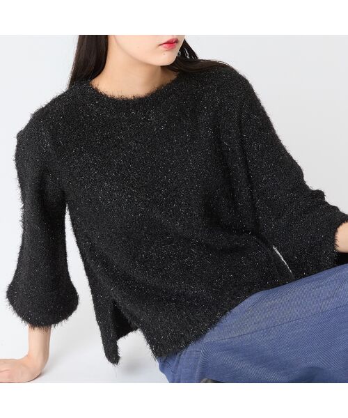 R-ISM / リズム ニット・セーター | 【着映えアイテム・洗える】ラメニットプルオーバー | 詳細5