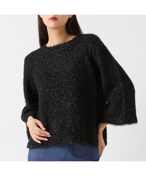 R-ISM / リズム ニット・セーター | 【着映えアイテム・洗える】ラメニットプルオーバー | 詳細8