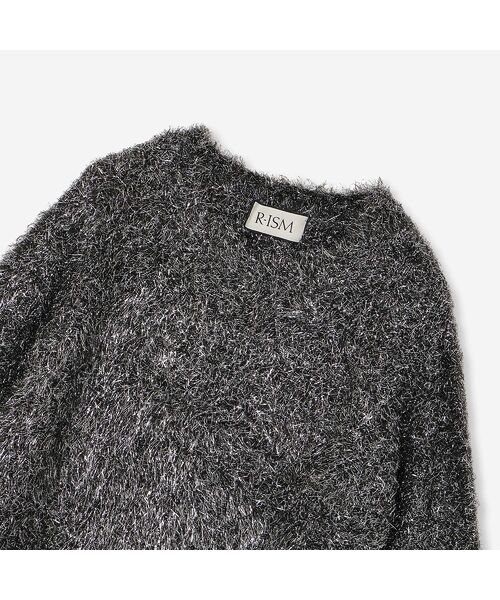 R-ISM / リズム ニット・セーター | 【着映えアイテム・洗える】ラメニットプルオーバー | 詳細16