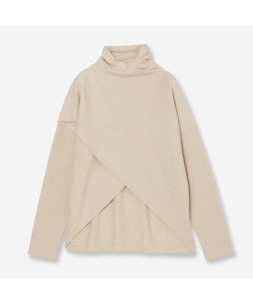 R-ISM / リズム ニット・セーター | 【洗える】デザインニットプルオーバー（ライトベージュ）