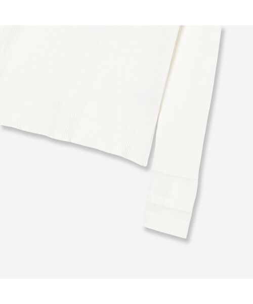 R-ISM / リズム ニット・セーター | 【洗える】リストシアーデザインリブニット | 詳細2