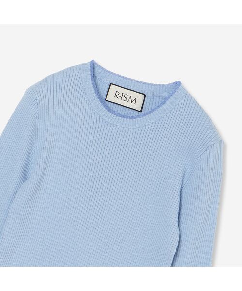 R-ISM / リズム ニット・セーター | 【洗える】リストシアーデザインリブニット | 詳細7