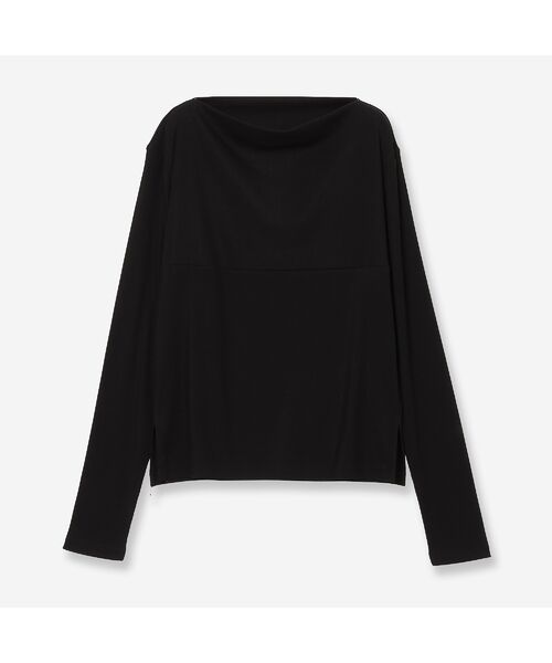 R-ISM / リズム カットソー | 【洗える】ベアテレコカットソー（ブラック）