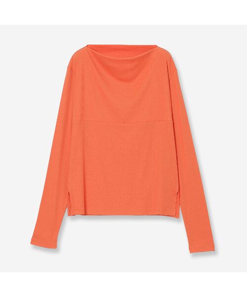 R-ISM / リズム カットソー | 【洗える】ベアテレコカットソー（オレンジ）