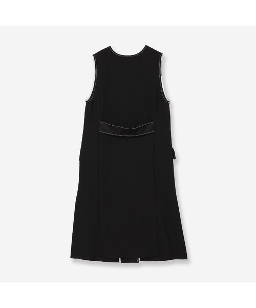 R-ISM / リズム ベスト | 【接触冷感・吸水速乾・紫外線防止・洗える】カラーステッチロングジレ | 詳細3