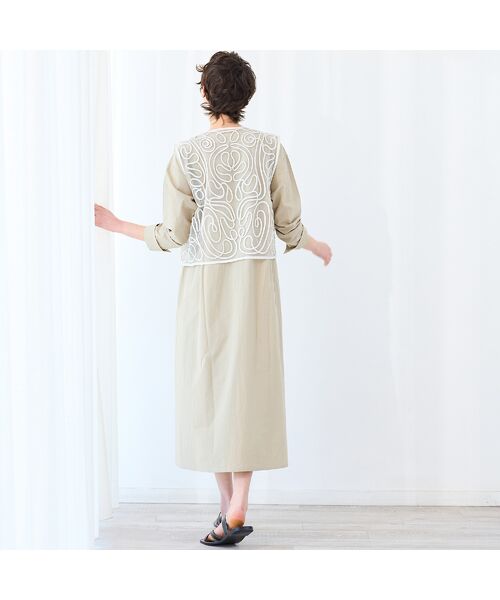 R-ISM / リズム ベスト | 【洗える】ブレードレースチュールジレ | 詳細10