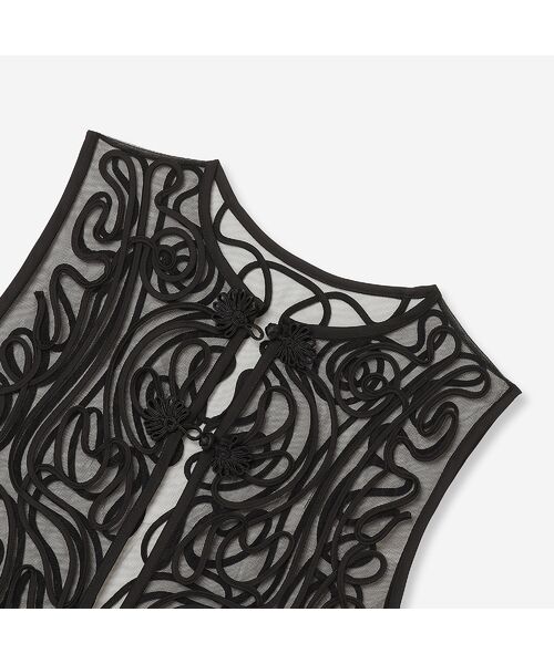 R-ISM / リズム ベスト | 【洗える】ブレードレースチュールジレ | 詳細16