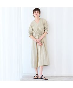 【洗える】コットンタンブラーワンピース