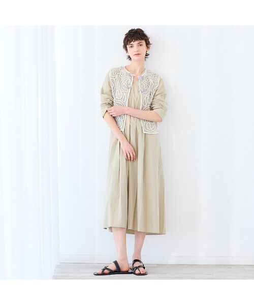 R-ISM / リズム ミニ丈・ひざ丈ワンピース | 【洗える】コットンタンブラーワンピース | 詳細12