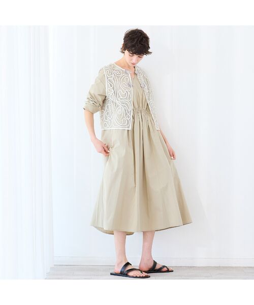 R-ISM / リズム ミニ丈・ひざ丈ワンピース | 【洗える】コットンタンブラーワンピース | 詳細15