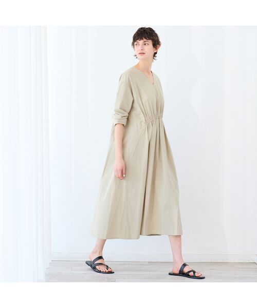 R-ISM / リズム ミニ丈・ひざ丈ワンピース | 【洗える】コットンタンブラーワンピース | 詳細8