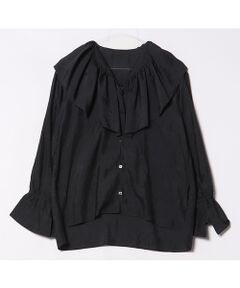 R-ISM / リズム シャツ・ブラウス | 【洗える】ワッシャーサテンフリルブラウス