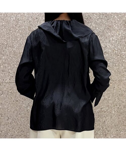 R-ISM / リズム シャツ・ブラウス | 【洗える】ワッシャーサテンフリルブラウス | 詳細6