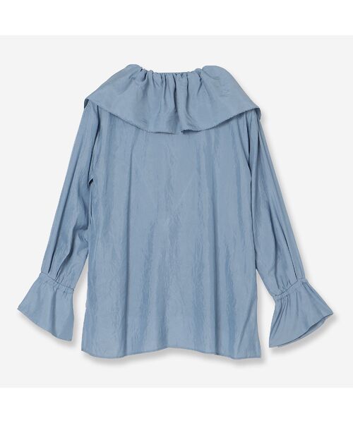 R-ISM / リズム シャツ・ブラウス | 【洗える】ワッシャーサテンフリルブラウス | 詳細9