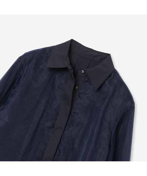 R-ISM / リズム シャツ・ブラウス | 【セットアップ対応・接触冷感・S/M/Lサイズ】オーガンジーラップブラウス | 詳細16