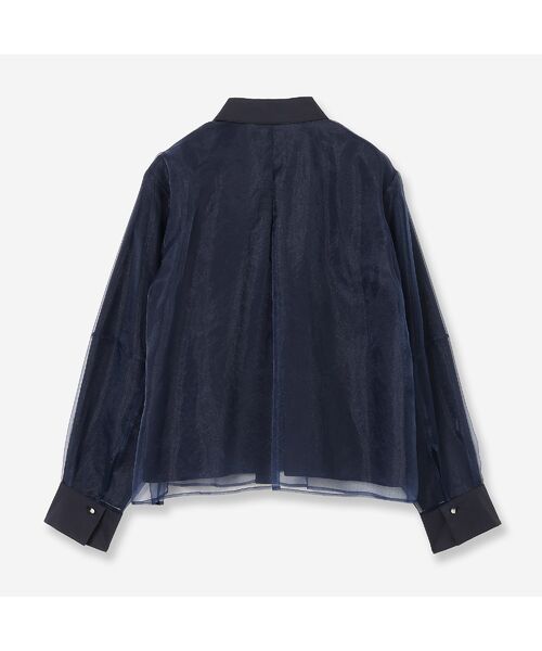 R-ISM / リズム シャツ・ブラウス | 【セットアップ対応・接触冷感・S/M/Lサイズ】オーガンジーラップブラウス | 詳細18