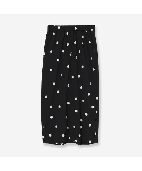 R-ISM / リズム ミニ・ひざ丈スカート | 【洗える・S/M/Lサイズ】ドットプリントタフタスカート | 詳細1