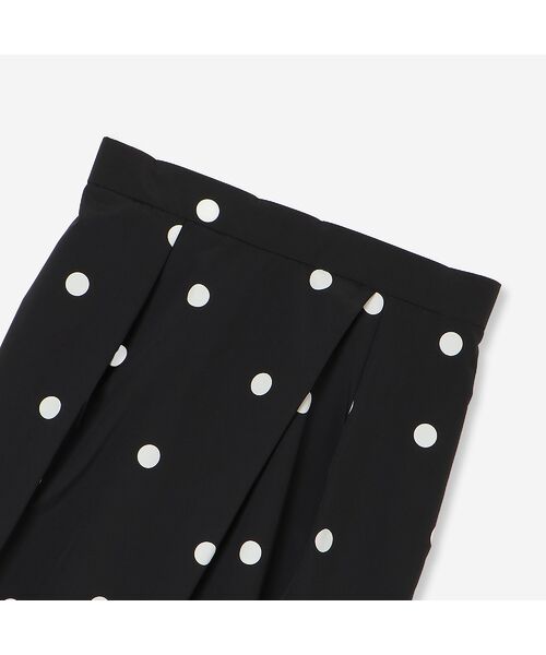 R-ISM / リズム ミニ・ひざ丈スカート | 【洗える・S/M/Lサイズ】ドットプリントタフタスカート | 詳細2