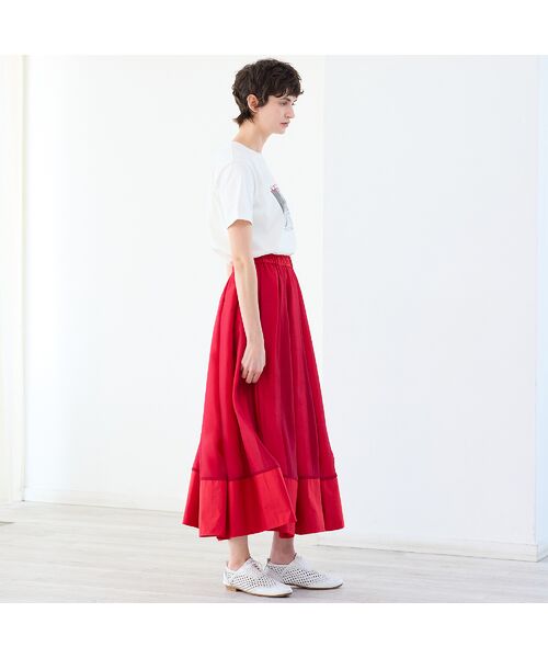 R-ISM / リズム ミニ・ひざ丈スカート | 【洗える・S/M/Lサイズ】オーガンジーコンビボリュームスカート | 詳細9