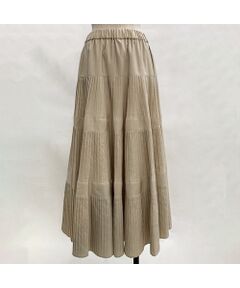 R-ISM / リズム ミニ・ひざ丈スカート | 【追加生産・新色登場】3段プリーツスカート