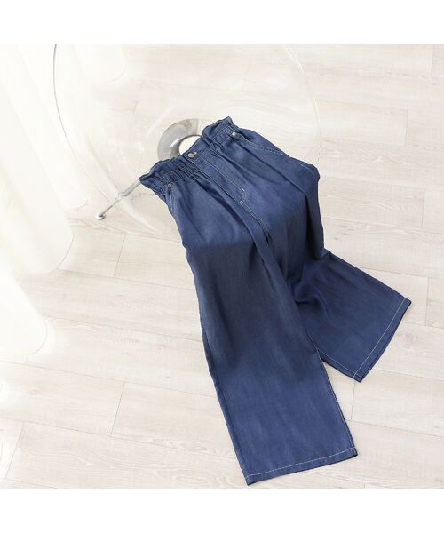 R-ISM / リズム その他パンツ | 【セットアップ対応・洗える・S/M/Lサイズ】シャンブレーデニムトラウザー | 詳細18