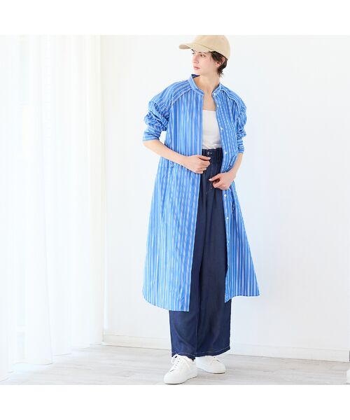 R-ISM / リズム その他パンツ | 【セットアップ対応・洗える・S/M/Lサイズ】シャンブレーデニムトラウザー | 詳細3