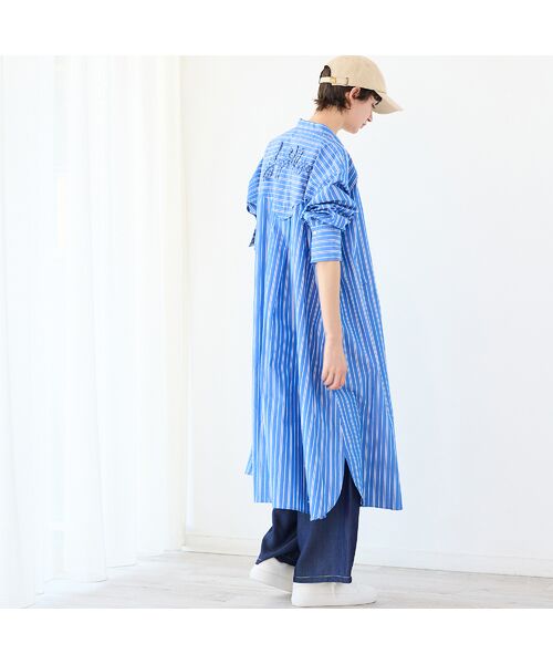 R-ISM / リズム その他パンツ | 【セットアップ対応・洗える・S/M/Lサイズ】シャンブレーデニムトラウザー | 詳細4