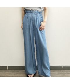 R-ISM / リズム その他パンツ | 【セットアップ対応・洗える・S/M/Lサイズ】シャンブレーデニムトラウザー