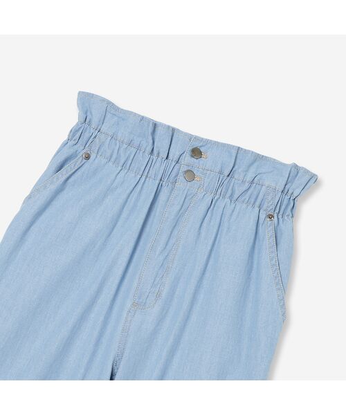 R-ISM / リズム その他パンツ | 【セットアップ対応・洗える・S/M/Lサイズ】シャンブレーデニムトラウザー | 詳細12