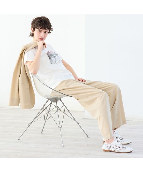 R-ISM / リズム その他パンツ | 【接触冷感・吸水速乾・紫外線防止・洗える】ライトツイルタックパンツ | 詳細6