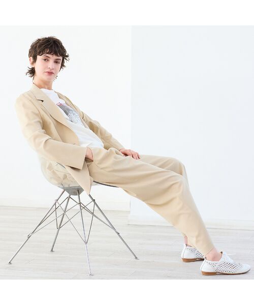 R-ISM / リズム その他パンツ | 【接触冷感・吸水速乾・紫外線防止・洗える】ライトツイルタックパンツ | 詳細9