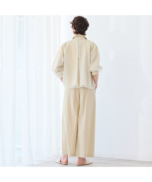 R-ISM / リズム その他パンツ | 【セットアップ対応・接触冷感・S/M/Lサイズ】ストレッチワイドパンツ | 詳細7