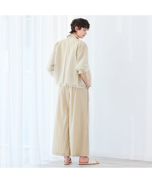 R-ISM / リズム その他パンツ | 【セットアップ対応・接触冷感・S/M/Lサイズ】ストレッチワイドパンツ | 詳細8