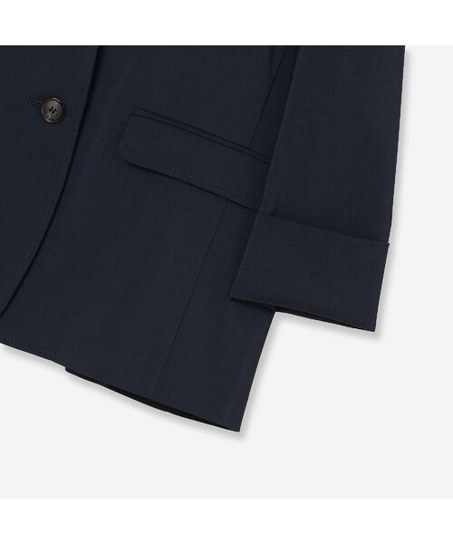 R-ISM / リズム テーラードジャケット | 【接触冷感・吸水速乾・紫外線防止・洗える】ライトツイルテーラードジャケット | 詳細13