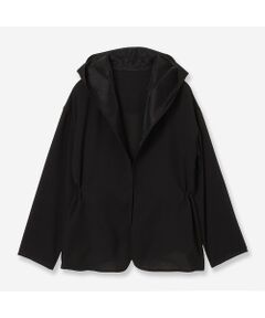 R-ISM / リズム ノーカラージャケット | 【洗える・S/M/Lサイズ】カラミフーディージャケット