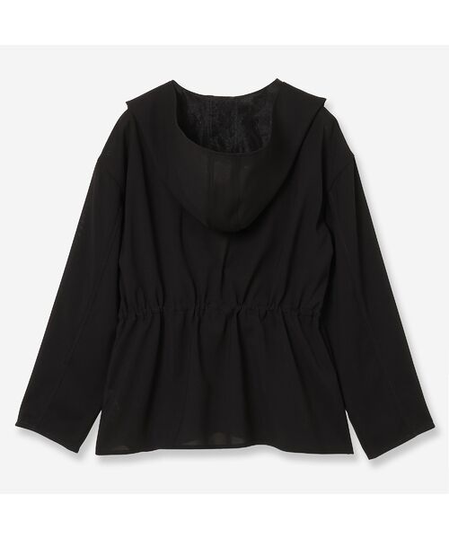 R-ISM / リズム ノーカラージャケット | 【洗える・S/M/Lサイズ】カラミフーディージャケット | 詳細14