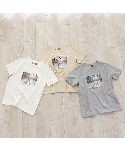 R-ISM / リズム カットソー | 【R-ISM人気アイテム・洗える】フォトプリントTシャツ（DOG） | 詳細11