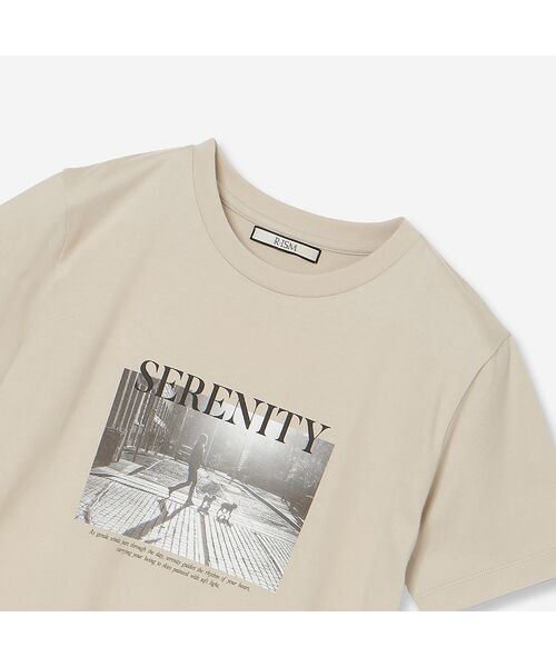 R-ISM / リズム カットソー | 【R-ISM人気アイテム・洗える】フォトプリントTシャツ（DOG） | 詳細12