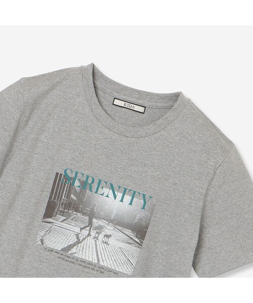 R-ISM / リズム カットソー | 【R-ISM人気アイテム・洗える】フォトプリントTシャツ（DOG） | 詳細15