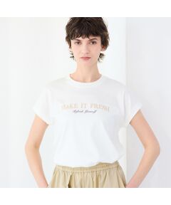 R-ISM / リズム カットソー | 【接触冷感・紫外線防止・洗える】ロゴTシャツ（MAKE IT FRESH）